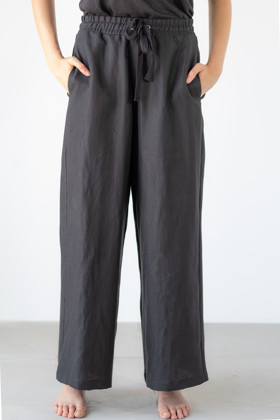 תמונה של מכנסיים פנמה שחור