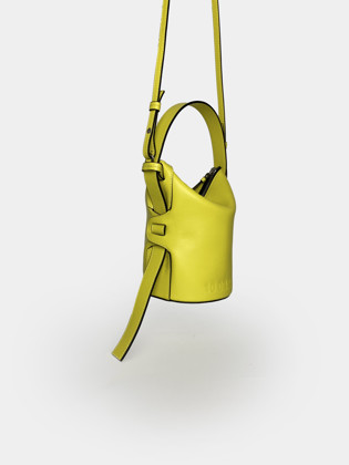 תמונה של LEMON MINI BUCKET BAG (צהוב)